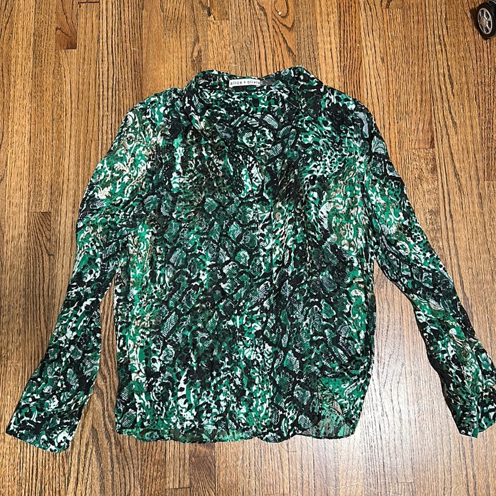 Alice + Olivia blouse